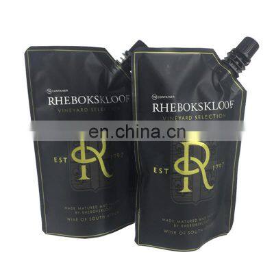 Customize Aluminum Foil Spout Bags Stand up Pouch Spout Pouch for Liquid Detergent photo-2