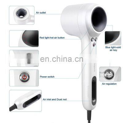 New Design Professional White Wireless Rechargeable Hair Dryer, Cordless Hair Dryer photo-2