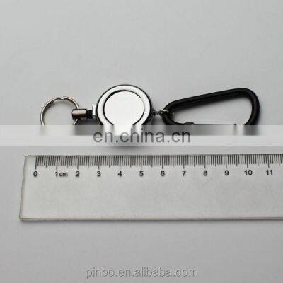 Metal Retractable Reel Badge Holders With Carabiner photo-2