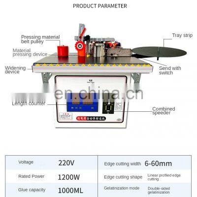 LIVTER Fully Automatic Edge Banding Machine Woodworking Small Portable Sealing, Repairing and Polishing All-in-one Machine photo-4