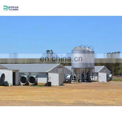 potable farm steel shed building poultry layer chicken houses for sale