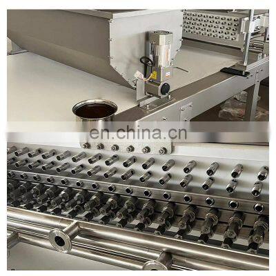 Extruder Shape Deposit Automatic Small Cotton Candy Production Line Make Marshmallow Machine photo-5