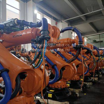 Kuka Robot KR210R2700 Handling Stacking Robotic Arm Load 210kg Automotive Parts Spot Welding Manipulator