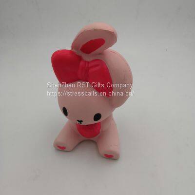 PU Foam Rabbit Anti-Stress Ball – Adorable and Squishy Stress-Reliever photo-3