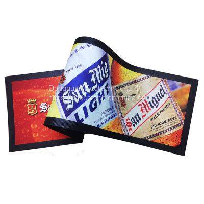 Custom Brand Printing Nitrile Rubber Promotion Gift Bar Runner Bar Mat Beer Bar Counter Mat Beer Drinks Beverage Bar Runner photo-5