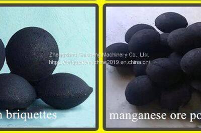 Briquette Press for Charcoal Palm Kernel Shell Recycling