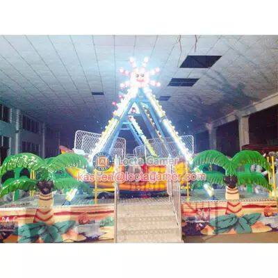 Amusement Park Pirate Ship Mini Pendulum Ride Indoor and Outdoor Water-resistant Swing Amusement Park Plaza photo-2