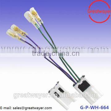 Flay-B 0.5mm2 4 Pin Socket Insulation Terminal Car 1995 Auto Horn Wire Harness