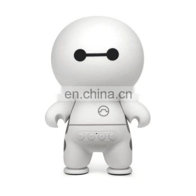 Cute robot audio cartoon baymax wireless speaker with TF card / USB combination function