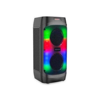 SING-E ZQS4246 High Power Dual Speakers Led Light Wireless Super Bass Stage Party Karaoke Subwoofer Multimedia Speaker