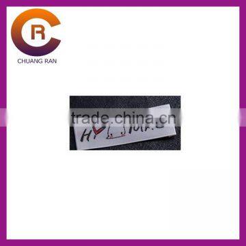 Wholesales cheap made custom printed sew in labels