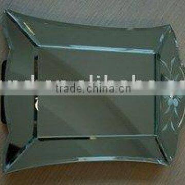 single coated aluminum mirror float glass 1mm-8mm decorative mirror/bathroom wall mirror/makeup mirror