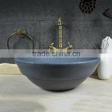 Cheap Supply Indoor Polished Granite Bathroom Sink photo-3
