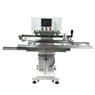 Hongmei 818DSFC long tube single ring scale pad printing machine gastroscope catheter printing machine 2 meter long hose ring printing machine