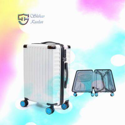Custom Durable Waterproof Luggage 3 Set Travel Trolley Suitcase PC 4 Wheels Luggage photo-3