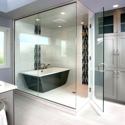 Flat Safety 8mm 10mm 12mm Tempered Glass for Pool Fence / Balustrade / Railing / Stair / Floor / Tempered Glass for Swimming Pool Fencing photo-3