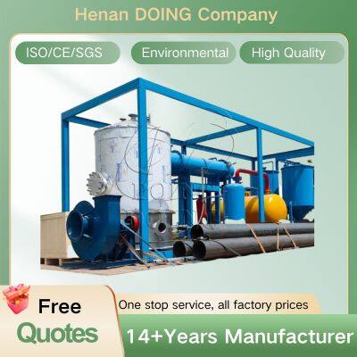 Refinery Plant Distillation Machine Pyrolysis Oil and Crude Oil and Black Heavy Fuel To Diesel photo-4