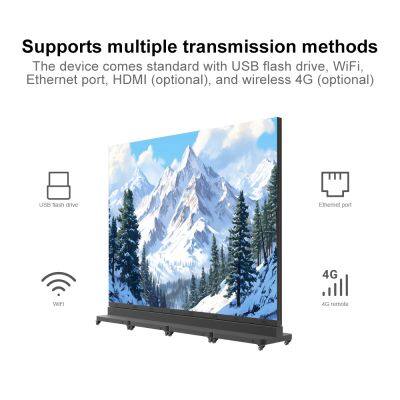 Likang Full Color LED Double-sided Poster Screen Mirror Display Screen Indoor and Outdoor High Definition Seamless Shopping Mall Shop photo-5