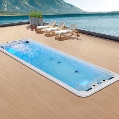 Baño de spa para 2 personas certificado SAA - Tina de masaje de hotel con diseño de piscina