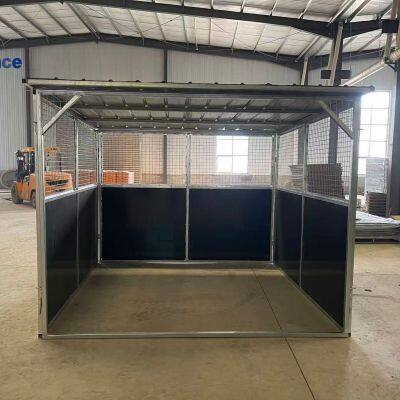 Australia New Zealand Standard Popular Sale 12 ft Long Horse Stable Horse Stall Horse Barn With Roof