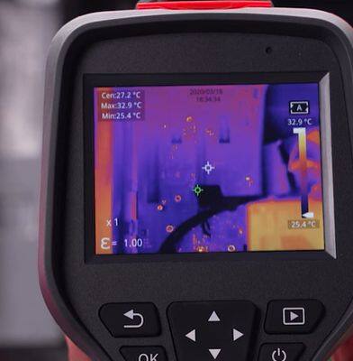 RM600G High-Resolution Thermal Camera With High/Low Temperature Alarm & Auto Tracking