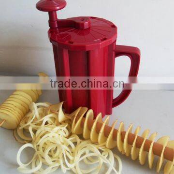 New Arrivals Potato Spiral Chips Cutting Machine GDS-KS-002