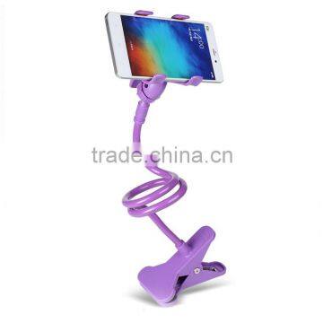 desktop cell phone holder,plastic hand bedside mobile phone holder