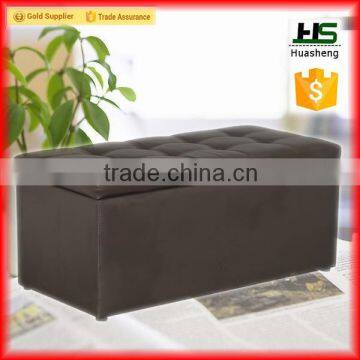 Rattan Storage Ottoman