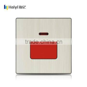 China New Products 45A on/off Push Button Wall Light Electric Switch