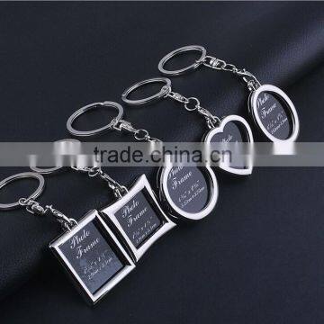 Manufacturers wholesale personalized photo frame key ring Chain