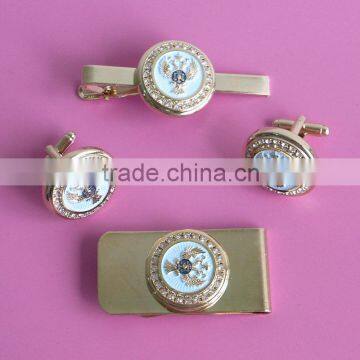 Russia style gold wholesale alibaba cufflinks for men shirt