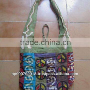 Nepal Stone Wash Cotton Handbag