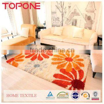 Cheap eco-friendly material jacquard colorful embossed carpets