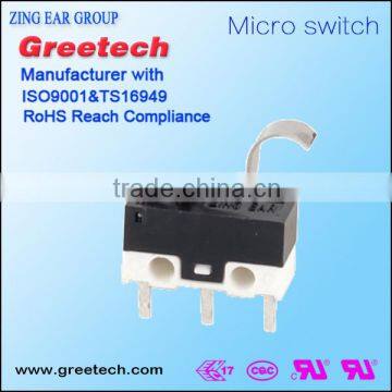 Zing Ear High Quality Hot Selling Small 2 ac Micro Switch