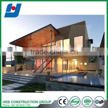 Steel Structure Prefabricated Simple wooden house