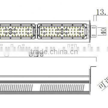 8 Years Warranty IP65 Warehouse Factory Industrial Light 100W LED Linear High Bay photo-3