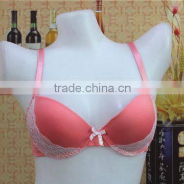 Wholesale pink sexy lace bra,girl cute bra