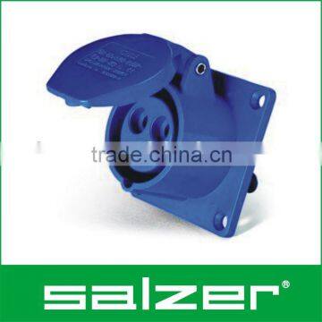Industrial Socket, AJ-413 or AJ-423, 3Pole, 2P+E, 16A or 32A, 220-240V~