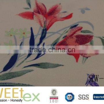 THE BEAUTIFUL DIGITAL PRINTING FABRIC VISCOSE AND RAYON PRINTING CREPE FABRIC 120D*26S FLOWER                        
                                                                Most Popular