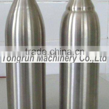 stainless steel beer bottle