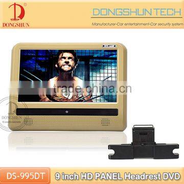 Lcd 9 inch touch screen headrest car dvd MP3 MP4 player for all cars