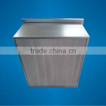 Commercial industrial filter single header