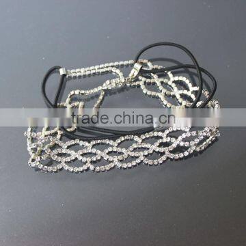 Hair Accessory, Elastic Hair Band, Fashion Crystal Head Band Jewelry Hair Ornament SF1031