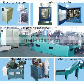 China Top Steel Brass Wire Rod Peeling Machine Peeler With Automatic Feeder photo-3