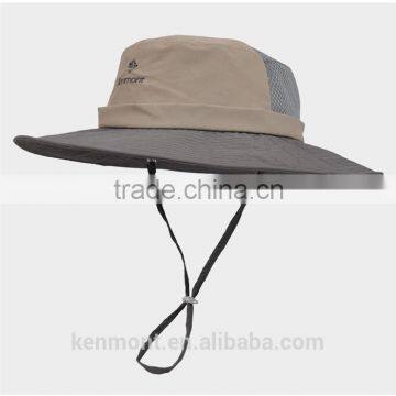 2016 fashion high quality cool OEM & ODM bucket hat with string