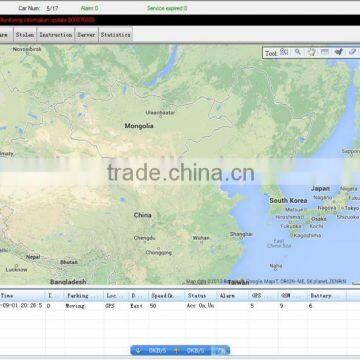 sim card gps tracking system with free software