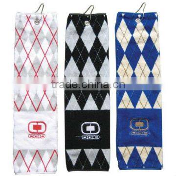 High quality Golf Towel with hook