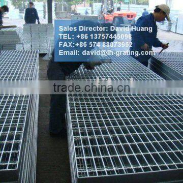 Galvanized floor steel grill