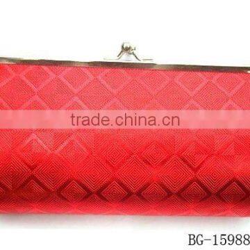 hot sale fashion silk evening bags with hot color