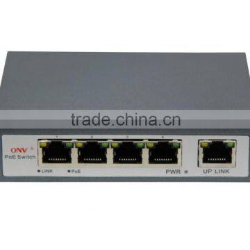 5 Ports PoE Switch Series With 4 PoE Ports for Hiki Vision Ip Camera Standard IEEE802.3AT 25.4W per PORT photo-2